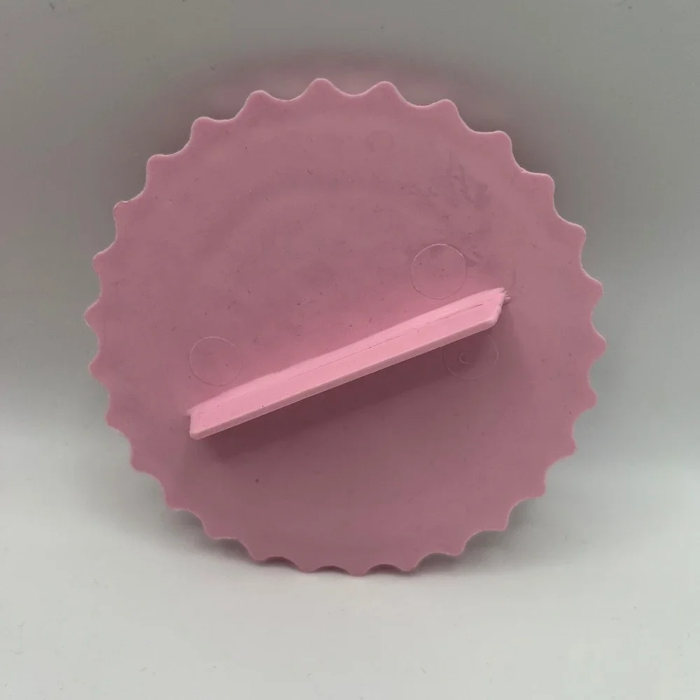 Rose and Swans Pink Press for Butter Cookies Fondant Baking Vtg